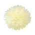 Cream Tissue Paper Pompom 3 in a pack